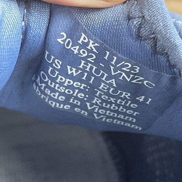 Olukai Shoes Womens Size 11 Huia Casual Sneaker Blue Mesh Round Toe NO INSOLES - Picture 8 of 10